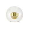 King Home Capri Fali Lámpa Üveg Arany LED