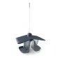   Birdyfeed Double Kétkamrás Madáretető Szürke Kőhatású 280mm