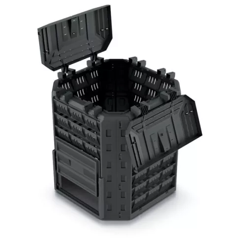 Compobox 310L Moduláris Komposztáló Fekete
