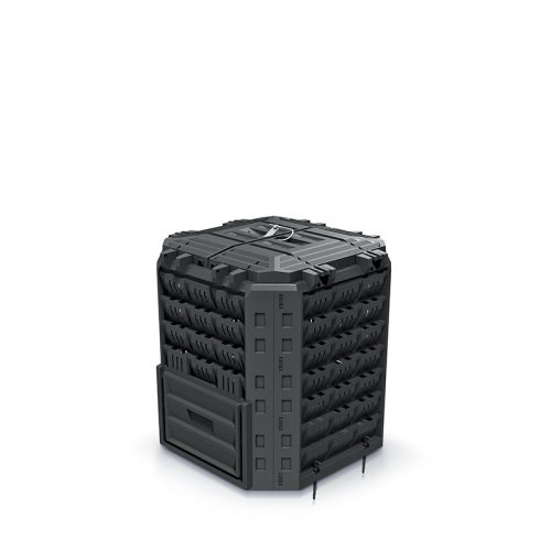 Compobox 310L Moduláris Komposztáló Fekete