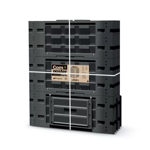 Compogreen Vario Moduláris Komposztáló Fekete 950L IKL950C-S411