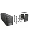 Module Compogreen 1600L Moduláris Komposztáló Fekete