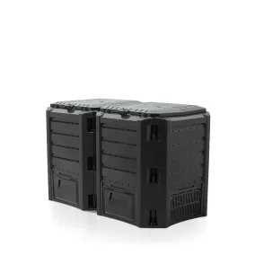 Module Compogreen 800L Műanyag Komposztáló Fekete