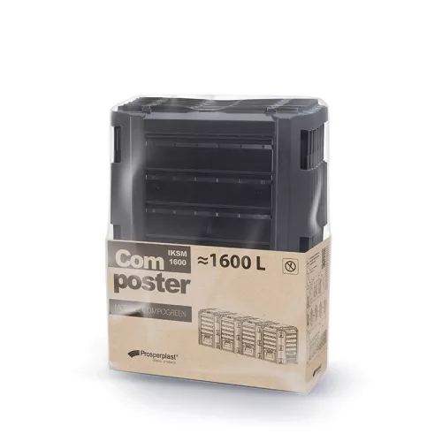 Compogreen Module 1600L Moduláris Komposztáló Fekete