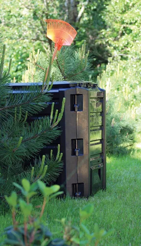 Compogreen 380L Fekete Kerti Komposztáló