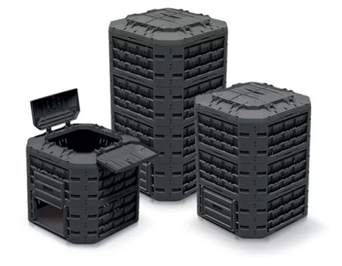 Compogreen Vario Moduláris Komposztáló Fekete 950L IKST950C-S411