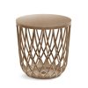 Uniqubo ECO Wood Rácsos Kisasztal Natúr 45 cm