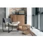 Uniqubo ECO Wood Rácsos Kisasztal Natúr 45 cm