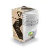Sortibox 3 Darabos Szelektív Hulladékgyűjtő Rendszer Szett 3x25l Lapos Kőszürke