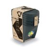 Sortibox ECO Wood 3 Darabos Szelektív Hulladékgyűjtő Rendszer 3x25l Antracit