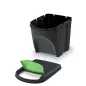   Sortibox 4 Darabos Szelektív Hulladékgyűjtő Rendszer Szett 4x25l Szürke