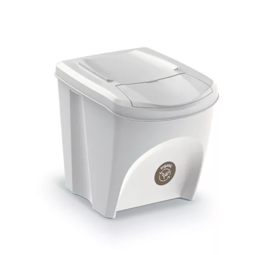 Sortibox 4 Darabos Szelektív Hulladékgyűjtő Rendszer Szett 4x25l Szürke