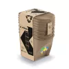 Sortibox 4 Darabos Szelektív Hulladékgyűjtő Rendszer Szett 4x25l Natúr-Eco