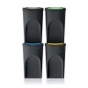 Sortibox 4 Darabos Szelektív Hulladékgyűjtő Rendszer Szett 4x35l Kőszürke