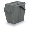 Sortibox Szelektív Hulladékgyűjtő Tároló Kőszürke 25L csomag