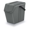 Sortibox Solo Szelektív Hulladékgyűjtő Tároló Edény 25l Kőszürke