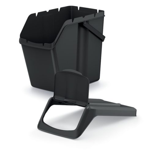 Sortibox Szelektív Hulladékgyűjtő Tároló Fekete 25L csomag