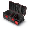 X Block Wagon Log 80 Mobil Szerszámosláda Kerekes Fekete