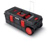 X Block Wagon Log 80 Mobil Szerszámosláda Kerekes Fekete