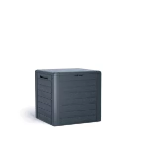Woodebox Kerti Tárolóláda Antracit 585