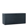 Woodebox Kerti Tárolóláda Antracit 280L