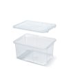 Cargobox 300 Átlátszó Tárolódoboz Görgőkkel