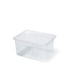 Cargobox 400 Átlátszó Tárolódoboz Görgőkkel