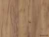Adam Craft Arany Tölgy Étkezőasztal Laminált Fehér Vázzal