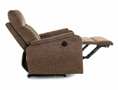 Atlas Raven Elektromos Relax Fotel Cappuccino Raven Szövet