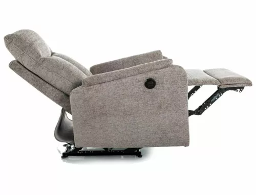 Atlas Raven Elektromos Relax Fotel Szürke Raven Szövet
