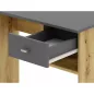   Signal B-011 Kompakt Íróasztal Laminált Artisan Tölgy/Antracit Fiókos