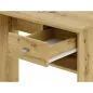 B-011 Artisan Tölgy Laminált Íróasztal Fiókkal