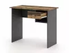 B-011 Modern Íróasztal Laminált Ófa-Szürke Fiókos