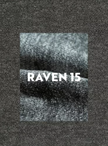 Carmen Raven Kényelmi Fotel Szürke Szövettel