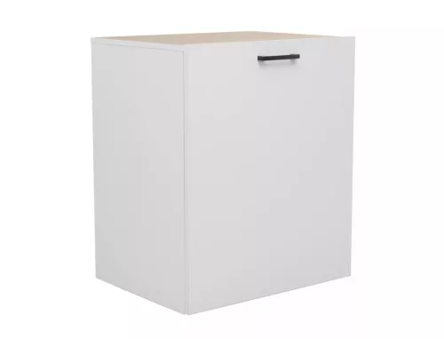 Duo Kihúzható Íróasztal Laminált Tölgy-Fehér