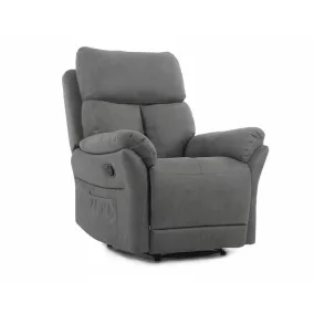 Hades Relax Kényelmi Szürke Szövet Dönthető Fotel