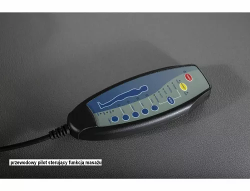Helios M Elektromos Masszázs Relax Fotel Műbőr Szürke