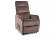 Jupiter M Velvet Elektromos Masszázsfotel Bársony Cappuccino