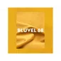 Karo Velvet Luxus Fotel Curry Bársony Wenge Lábakkal