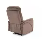 Kronos Velvet Elektromos Relax Fotel Bársony Cappuccino