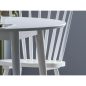 Larson Kerek MDF Étkezőasztal Fehér 90cm
