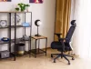 Lex A Ipari Tölgy-Fekete Fém Polcrendszer