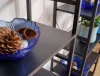 Loft R4 Ipari Fekete Fém Polcos Állvány