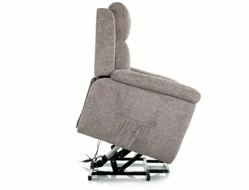 Morgan Raven Elektromos Felállás Segítő Relax Fotel Szürke Raven Szövettel