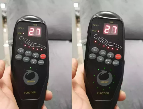Neptun M Elektromos Masszázsfotel Bársony Zöld Relax