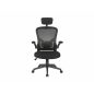 Q-060 Ergonomikus Hálós Forgószék Fekete