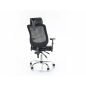 Q-118R Ergonomikus Hálós Forgószék Fekete/Ezüst Multiblock