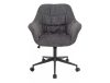Q-213 Brego Ergonomikus Forgószék Szürke Szövet Párnázott Irodai