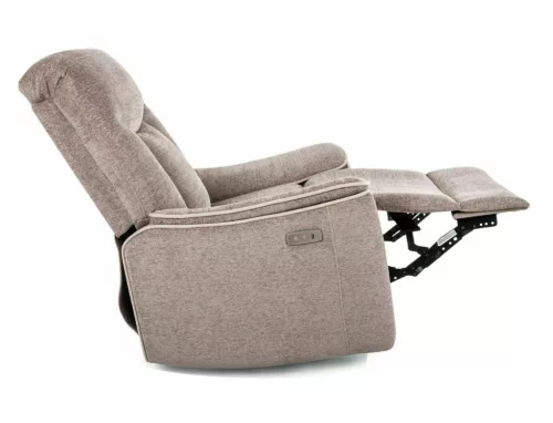 Odys Raven Elektromos Relax Fotel Raven Szövet Sötét Bézs Hintafunkcióval