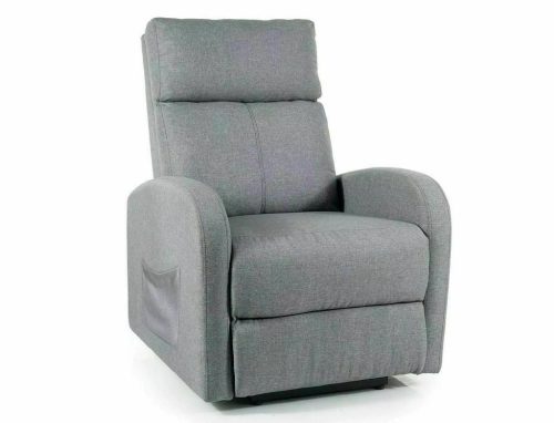 Odys Elektromos Relax Szövet Fotel Szürke